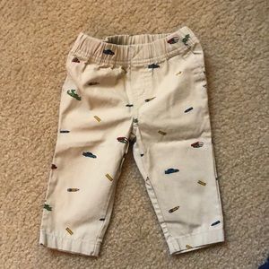 Carters boy pants. Size 9months. School print. Brand new.